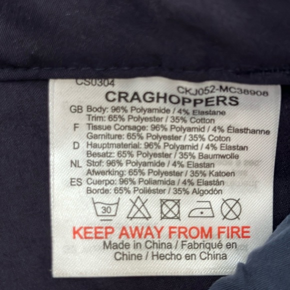 Craghoppers DUNALLEY TROUSER - Dark Navy - Picture 10 of 14